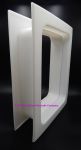PVC Wall Tunnel Installation Kit for Gun Dog House Dog Doors