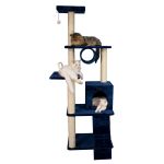 Multi-Level Cat Playcenter with Scratching Posts, Condo, Perches and Toy