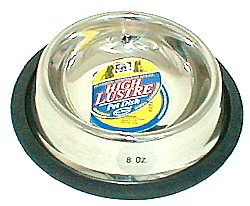 8oz. Stainless Steel Non-Spill Bowl