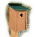 Going Green Recycled Plastic Bluebird House