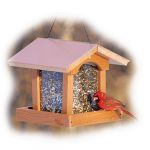 Going Green Hanging or Post Mount Coppertop Hopper