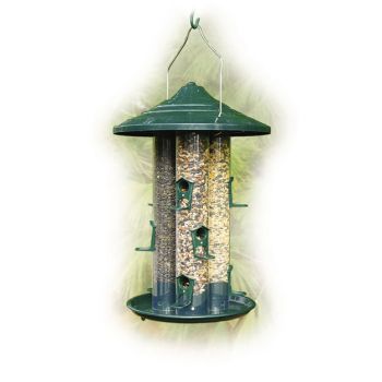 Triple Tube Seed Feeder